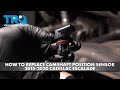 How to Replace Camshaft Position Sensor 2015-2020 Cadillac Escalade