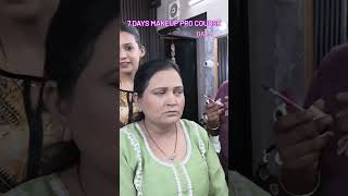 makeup journey day 4, makeup vlog india, beginner makeup artist, #makeupforever #day4vlog