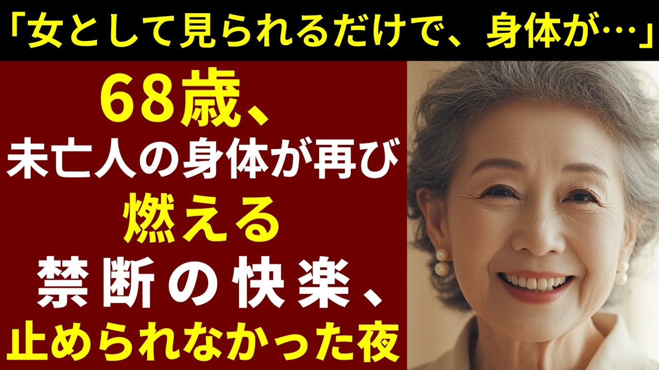 Outline Video 【シニア恋愛】アパートの隣人に誘われ、身体が自然と重なった夜...【体験談】