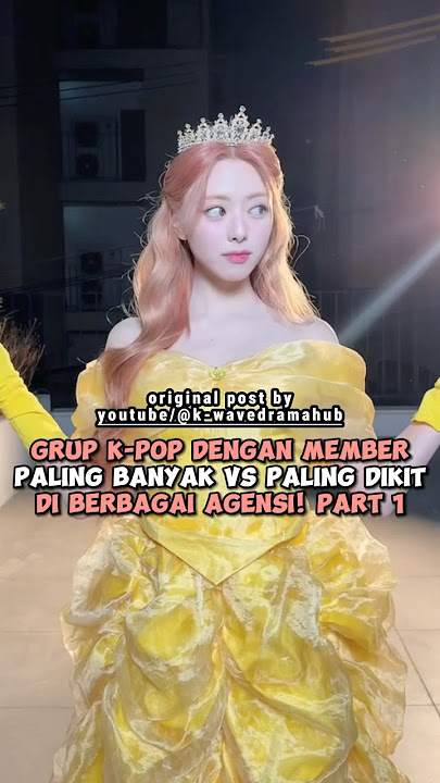 Grup K-Pop dengan Member Paling Banyak vs Paling Dikit di Berbagai Agensi! Part 1 #kpop #shorts