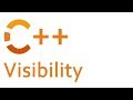 Visibility in C++