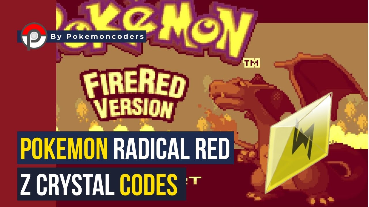 ALL CHEATS FOR POKEMON RADICAL RED GBA ROM HACK BY SOUPERCELL and