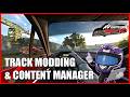 First Look at Custom Tracks & Content Manager - Assetto Corsa EVO