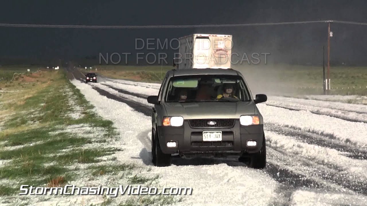 6/17/2013 Morgan County, CO Insane Hailstorm