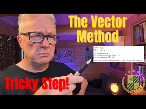 The Vector Method (Q23 IGCSE Paper 2HR 2018)