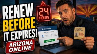 How to renew a security guard license online in Arizona
