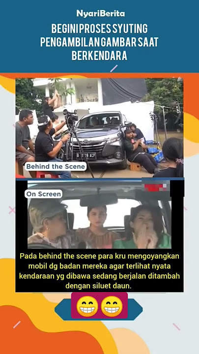 Ternyata begini cara syuting naik mobil di film indonesia 😁 #short #adacaradisini #film #syuting