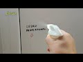 LESKO для миття ПОВЕРХНІ | складне забруднення маркером (глянцевий пластик)