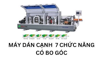 MÁY DÁN CẠNH TỰ ĐỘNG 7 CHỨC NĂNG HOLZTEK PRO-650A có bo góc.