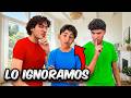 24 HORAS IGNORANDO A PAOLO ???????? ¿LLORA? | Leo Study
