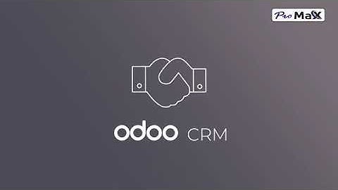 Odoo CRM Amazing Open-Source Cloud CRM