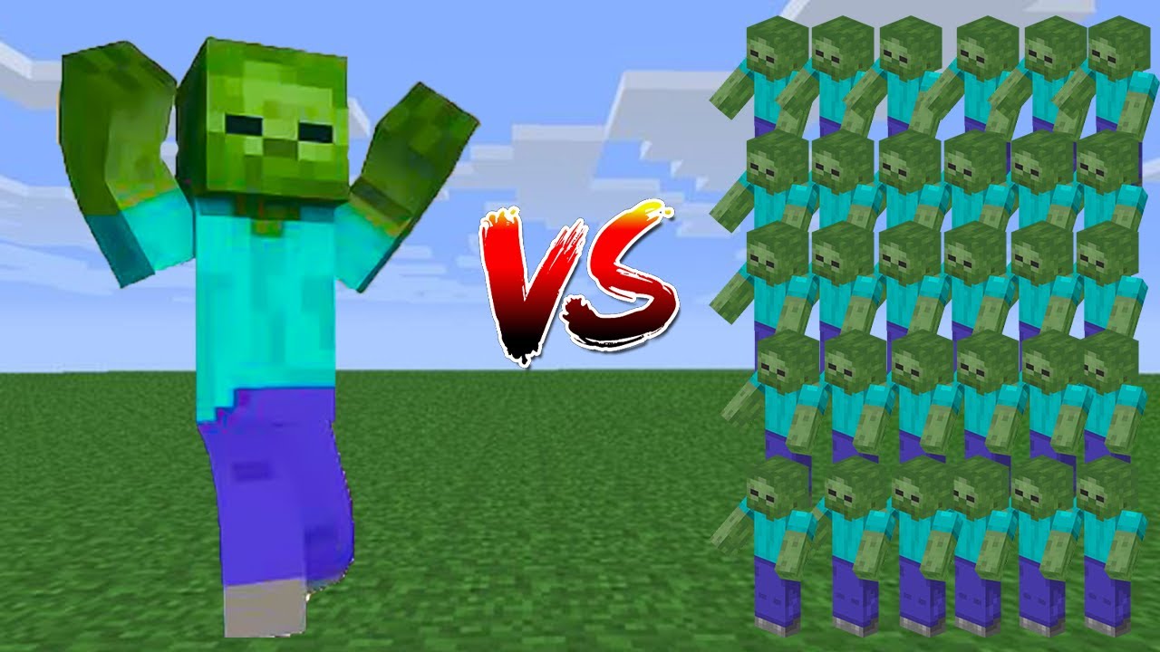 Every Titan vs All Minecraft Mobs x1000 | Minecraft Mob Battle