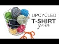 T-SHIRT YARN | Made From Upcycled T-Shirts