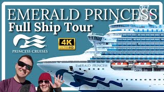 PRINCESS CRUISES | Emerald Princess | Full Ship Tour [4k]