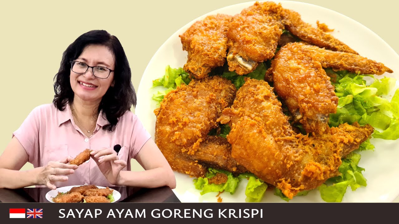 SAYAP AYAM GORENG KRISPI, simpel dan enak