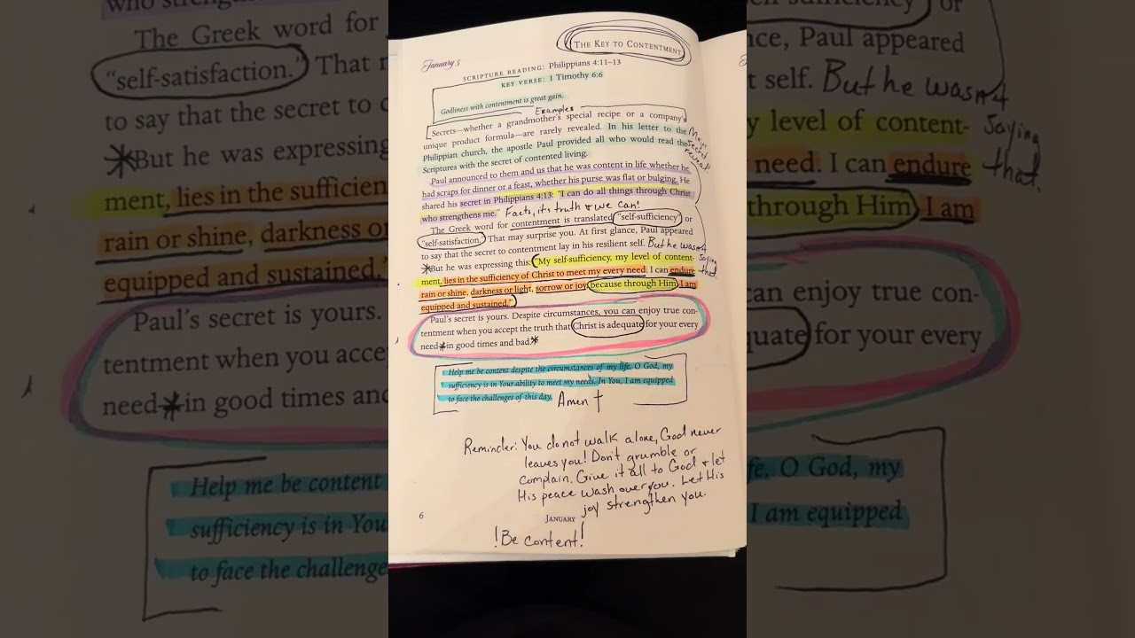 Christ is sufficient. 