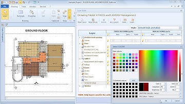 Vídeo Tutorial de Edificius - Estilos e Camadas das Pranchas Gráficas - ACCA software