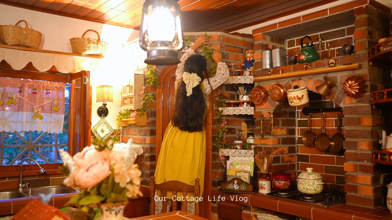 Enjoy the Beauty of Countryside Living | Decorating my Cozy Cottage Kitchen 🧺🕯️👒