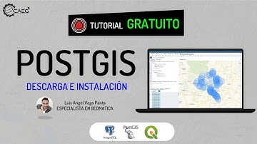 🛢️ Descarga e Instalación de PostGIS y PostgreSQL | CAEG