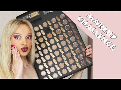 მაკიაჟი - ჩელენჯი, ფერებს ვირჩევ შემთხვევით