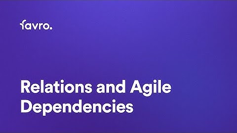 Favro Relations and Agile Dependencies Launch event