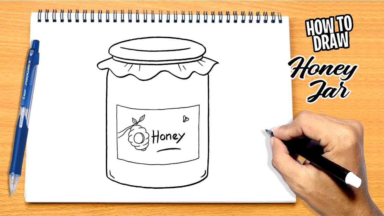 Honey drawing easy
