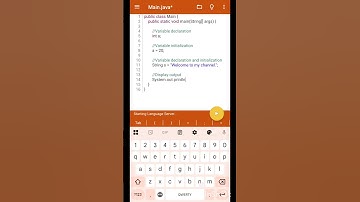 Variables declaration and initialization in java!