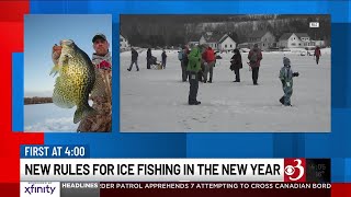 New Vermont ice fishing regulations for 2026