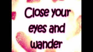 Video thumbnail of "Close your eyes and wander- Ernie Halter lyrics"