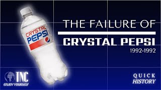 What happened to Crystal Pepsi? | The worst commercial flop ever | Quick History EP1