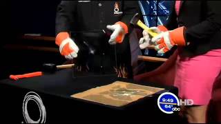 Impact testing glass