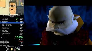The Legend of Zelda: Ocarina of Time - All Songs (RBA) speedrun in 1:01:26