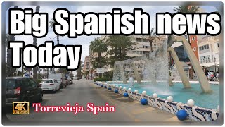 Spanish news today torrevieja vlog(protest in Spain)torrevieja costa Blanca Spain screenshot 1