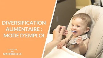 Comment commencer la diversification d'un bébé de 4 mois ?