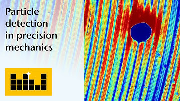 Particle detection in precision mechanics | TopMap - optical 3D surface metrology