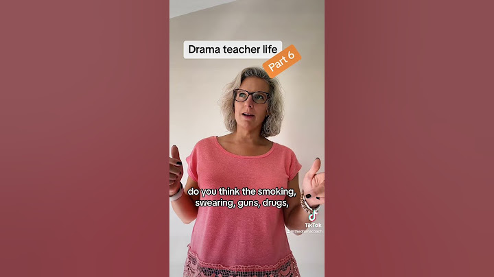 Sometimes those GCSE Drama students just can’t help themselves! 😉😂