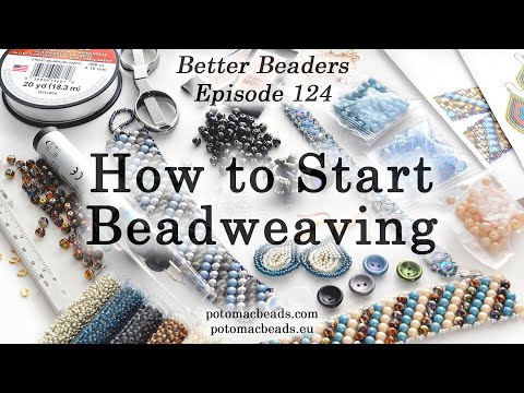 Video: How To Start Weaving With Beads