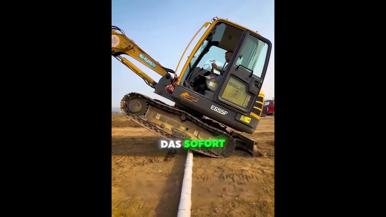 Anfänger vs Profi im Bagger 😳