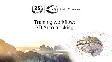 Training workflow: General Interpretation - 3D Auto-tracking