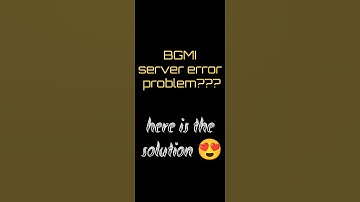 Bgmi server problem solution is here😍😍|| how to fix Bgmi server😍😍