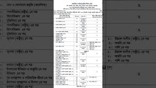 HSC Exam Update Routine 2026||HSC exam update routine 2026 all board||Hsc exam routine 2026|Exam2026