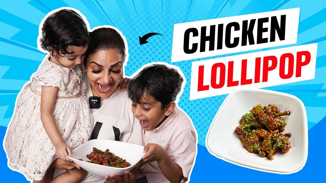EASY CHICKEN LOLLIPOP RECIPE | RIMI TOMY OFFICIAL