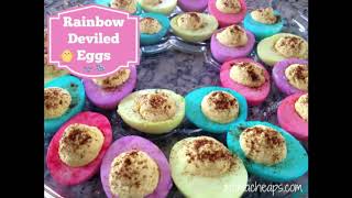 How to Make Rainbow Deviled Eggs (Perfect for Easter!)