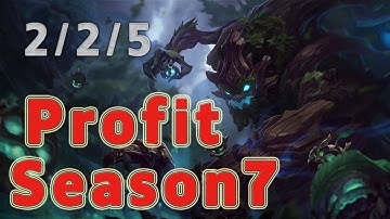 SKT T1 Profit Maokai Support vs Sona Patch 7.9