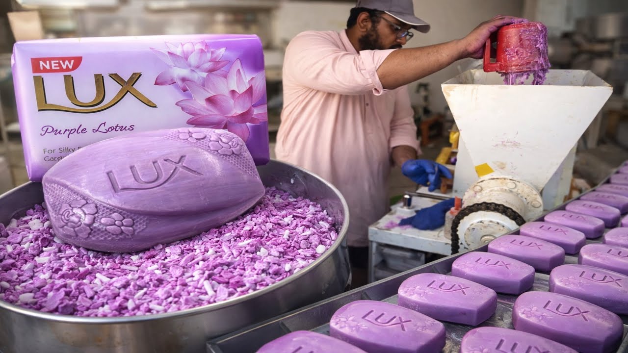 Soap Making Process in Factory | Mass Production & Manufacturing 