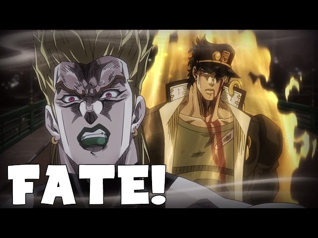 JoJo's Bizarre Adventure: Stardust Crusaders episode 4 – Fear the Table  Fire Clock