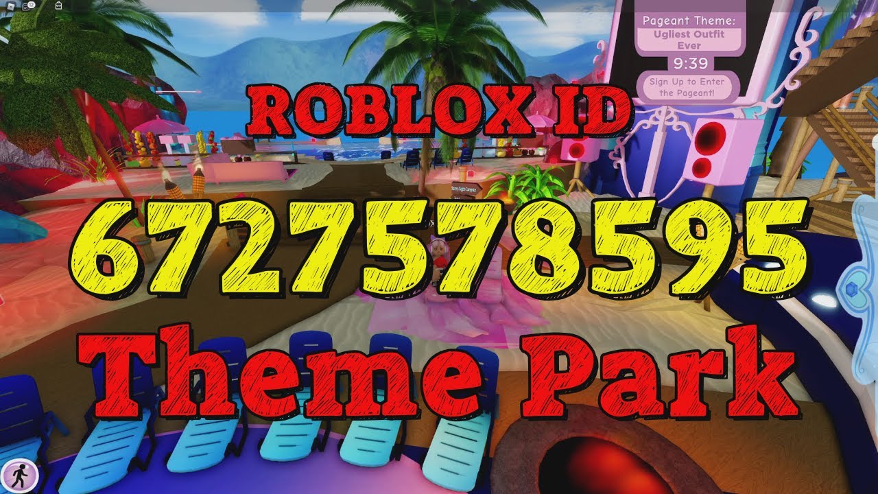 24+ Theme Park Roblox Song IDs/Codes 