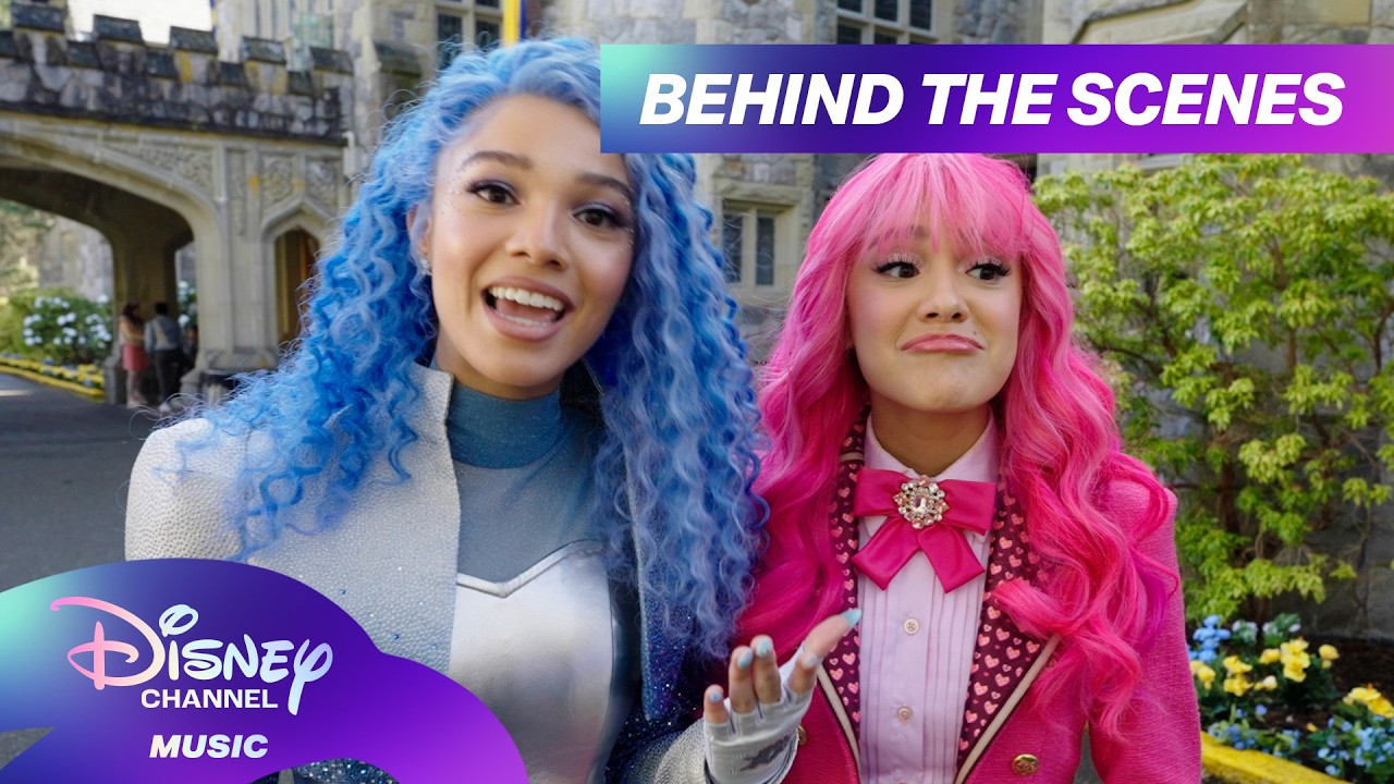 HKs vs. VKs! ❤️ | Descendants: Wicked Wonderland Behind the Scenes | BTS | Disney Channel