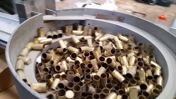 Shop made compact Spent Brass Case sorting machine