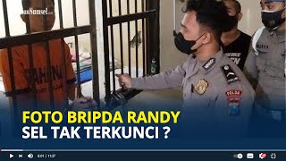 Foto Bripda Randy Sel tak Terkunci, Polisi Bantah Penahanan Formalitas